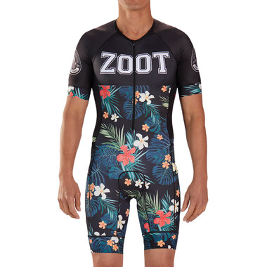 Costume da Triathlon ZOOT LTD TRI AERO 83 Maniche Corte Nero/Multicolore 2020 0
